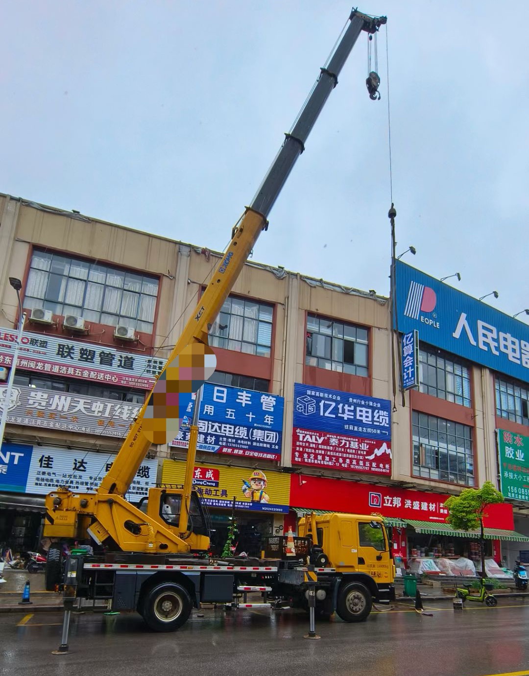 黔江区吊车吊机租赁桥梁吊装